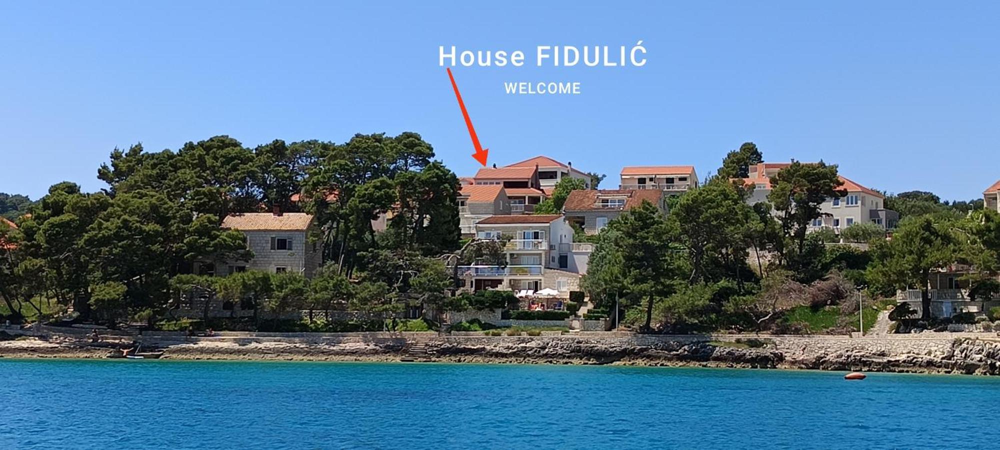 House Fidulic - Penthouse The View Apartment Lumbarda Bagian luar foto